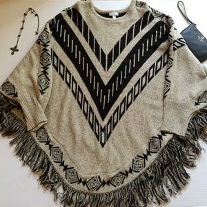 Beautiful heavyweight poncho